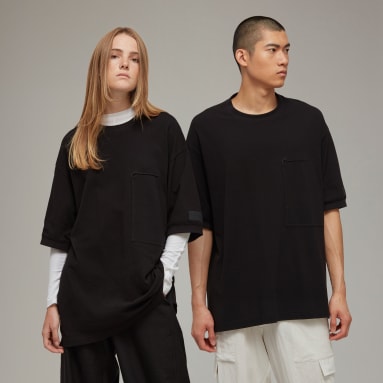 Y-3 Crepe Pocket T-skjorte Svart