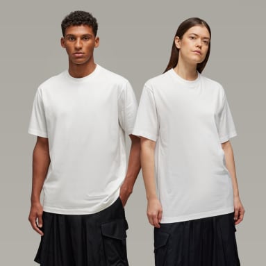 เสื้อยืดแขนสั้นพิมพ์ลาย Y-3