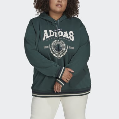 Women's Originals Green adidas Originals Class of 72 Hoodie (Plus Size)