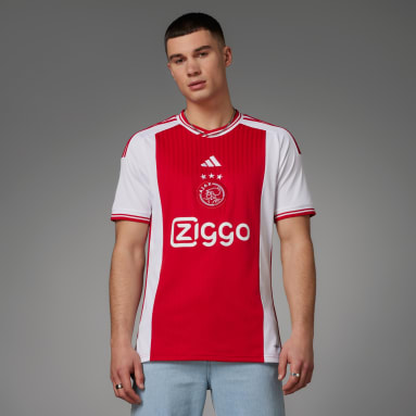 Mænd Fodbold Hvid Ajax 23/24 Amsterdam hjemmebanetrøje