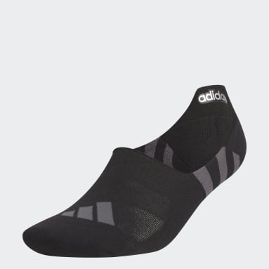 Men Golf Black Tour No-Show Socks