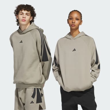 Polerón con Capucha adidas Basketball Spacer (Unisex)