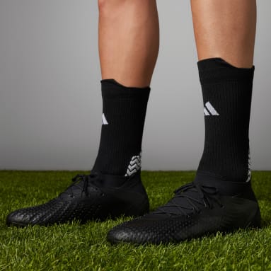 Botas de Futebol Predator Accuracy.1 – Piso Firme Preto Futebol
