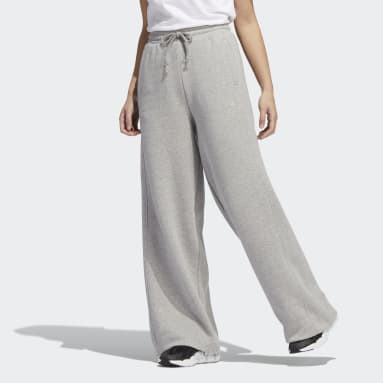 adidas gray sweatpants women's