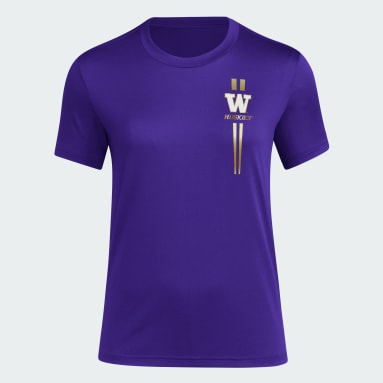 Women's Training Purple Washington NCAA Tee