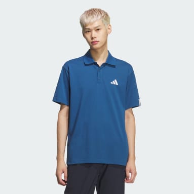 Essentials Plus Loose Fit Small Logo Short Sleeve Polo Shirt