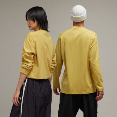T-shirt à manches longues Y-3 jaune Y-3