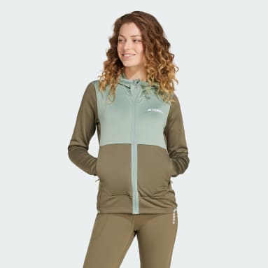 CASACO COM CAPUZ EM FLEECE LEVE XPERIOR TERREX