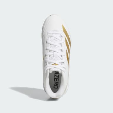 Adizero Impact Cleats　WHT/GLD　28.0㎝　X Adidas Adizero Impact+ Football Cleats WMNS Cloud White