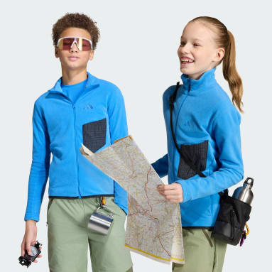 Chaqueta de tela fleece con cierre frontal Terrex Multi para niños