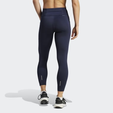 Legging 7/8 DailyRun Bleu Femmes Course