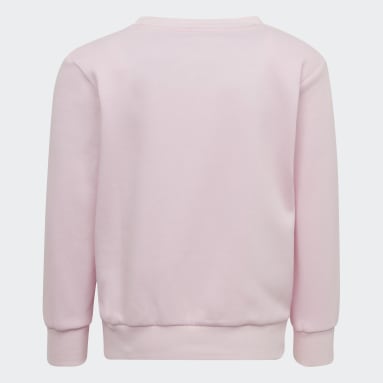 Kinder Sportswear Essentials 3-Streifen Sweatshirt Rosa