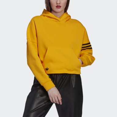 Pantano reducir Portal Hoodies - Amarillo - Mujer | adidas España