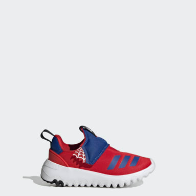 เด็ก Sportswear สีแดง รองเท้า adidas Suru365 x Marvel Spider-Man สำหรับเด็ก
