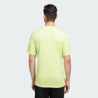 Men Training Green AM TEE