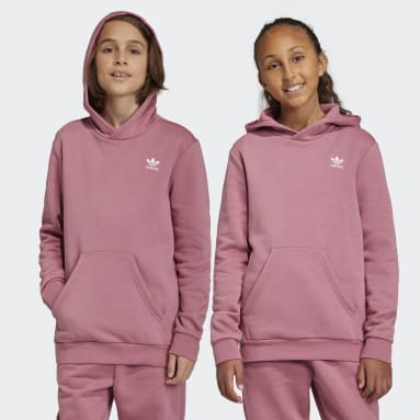 Børn Originals Pink Adicolor hættetrøje