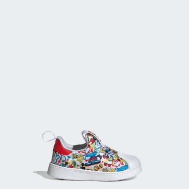 Infant & Toddler Originals White adidas Originals x Disney Mickey Superstar 360 Shoes Kids