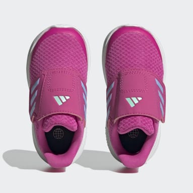 Infants Sportswear Pink RunFalcon 3.0 Hook-and-Loop Shoes