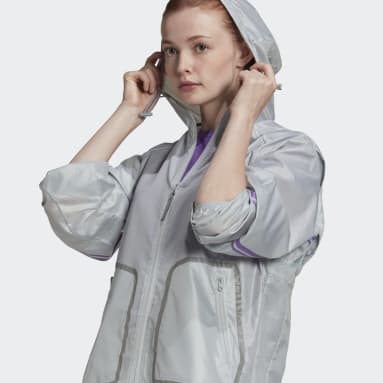 Vestes grises pour femmes adidas FR