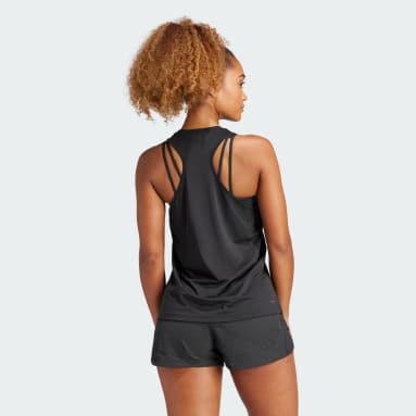 Womens black Adidas racerback climalite XS tank top - Gem