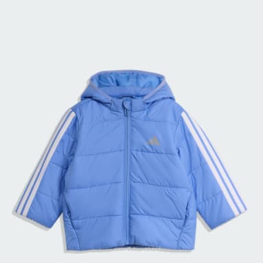Essentials 3-Stripes Padded Jack Kids