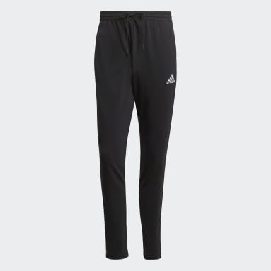 Tepláky Essentials Single Jersey Tapered Open Hem 3-Stripes