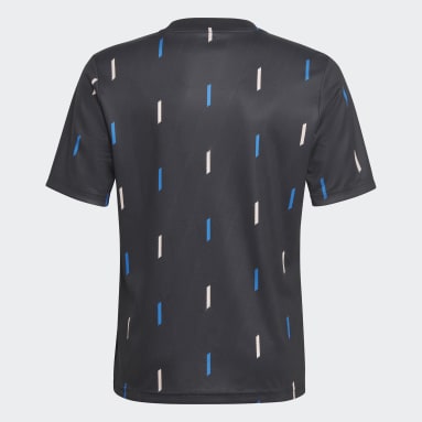 Camisa Pré-Jogo Manchester United Preto Meninos Futebol