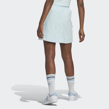 Jupe en popeline Adicolor Classics Bleu Femmes Originals