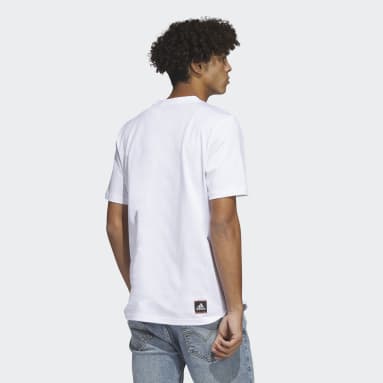 T-shirt graphique adidas Power Logo blanc Hommes Sportswear