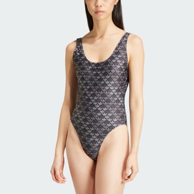 Women Originals Grey Monogram Swimsuit