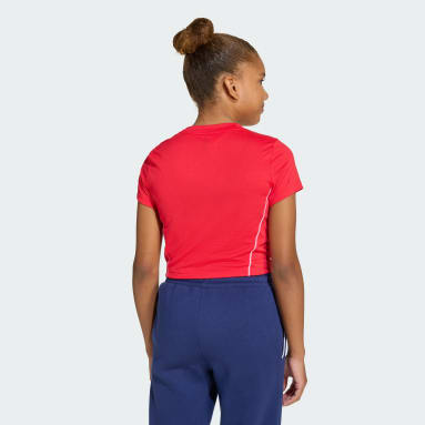 Remera Train Essentials con Estampado Universitario para Niños