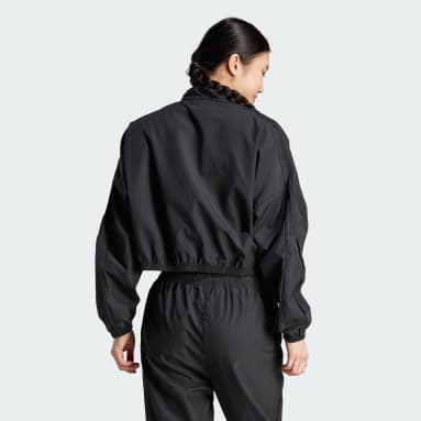 Veste boutons-pression Tiro noir Femmes Sportswear