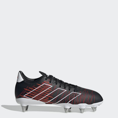 Botas Kakari Elite – Piso Suave Preto Rugby