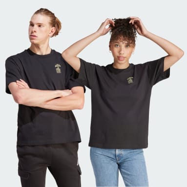 T-shirt Graphique (Non genré) Noir Sportswear
