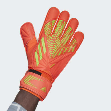 Soccer Orange Predator Edge Match Gloves