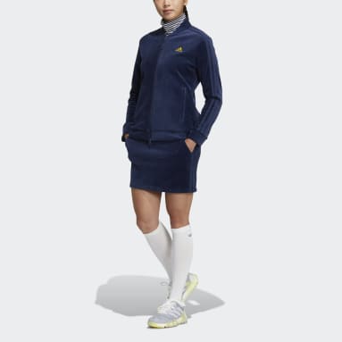 Women Golf Blue 3S 투 피스 긴팔 수트
