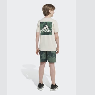 Youth Sportswear Green Axis Woven Shorts