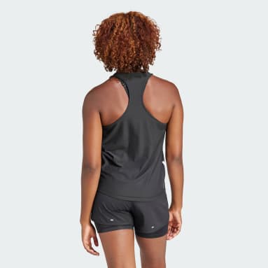 adidas Womens Own The Run Tank (Plus Size) Black 3X