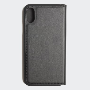 Funda iPhone X Booklet Basic Logo Negro Originals