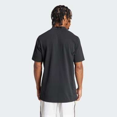 Heren Voetbal Duitsland DNA 3-Stripes Poloshirt