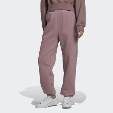 Pantalon sportswear Adicolor Essentials Fleece Pourpre Femmes Originals