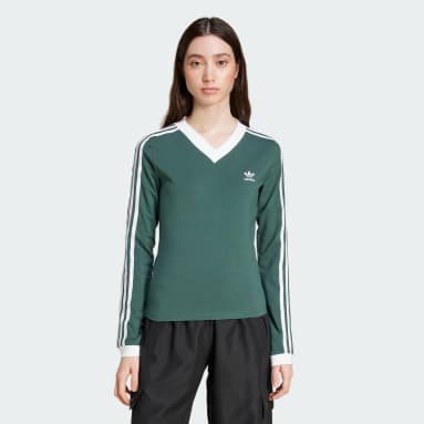 V-Neck Long Sleeve Shirt