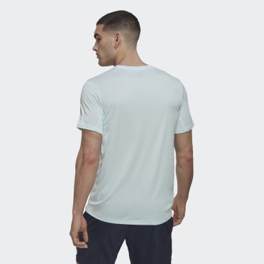 Playera Run It Azul Hombre Running
