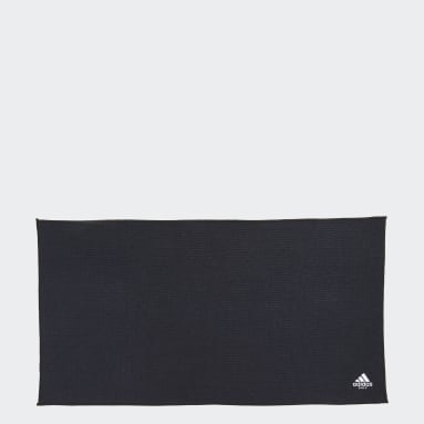 Golf Black Microfiber Players Golf Towel