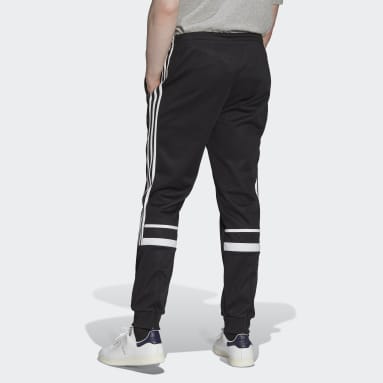 Muži Originals čierna Tepláky Adicolor Classics Cutline