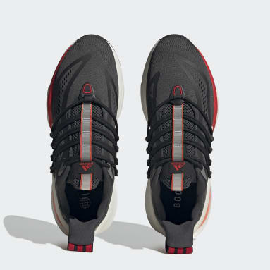 Men Running Grey Alphaboost V1 Sustainable BOOST Shoes