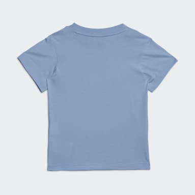 T-shirt Adicolor Bleu Bambins & Bebes 0-4 Years Originals