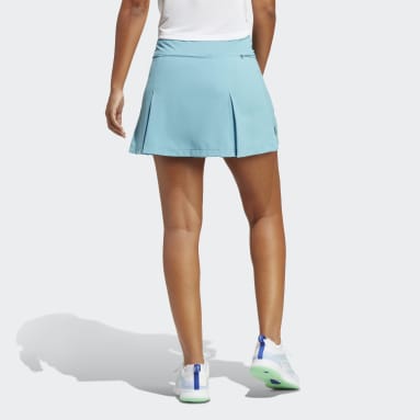 Dames Tennis blauw Club Tennis Plooirok
