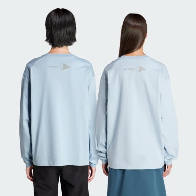 Maglia Terrex + and wander Xploric Long Sleeve (Neutral) Blu TERREX