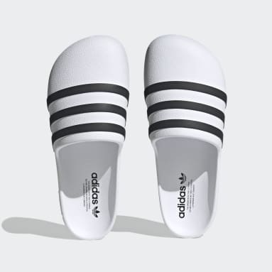 남성 originals White 아디폼 아딜렛